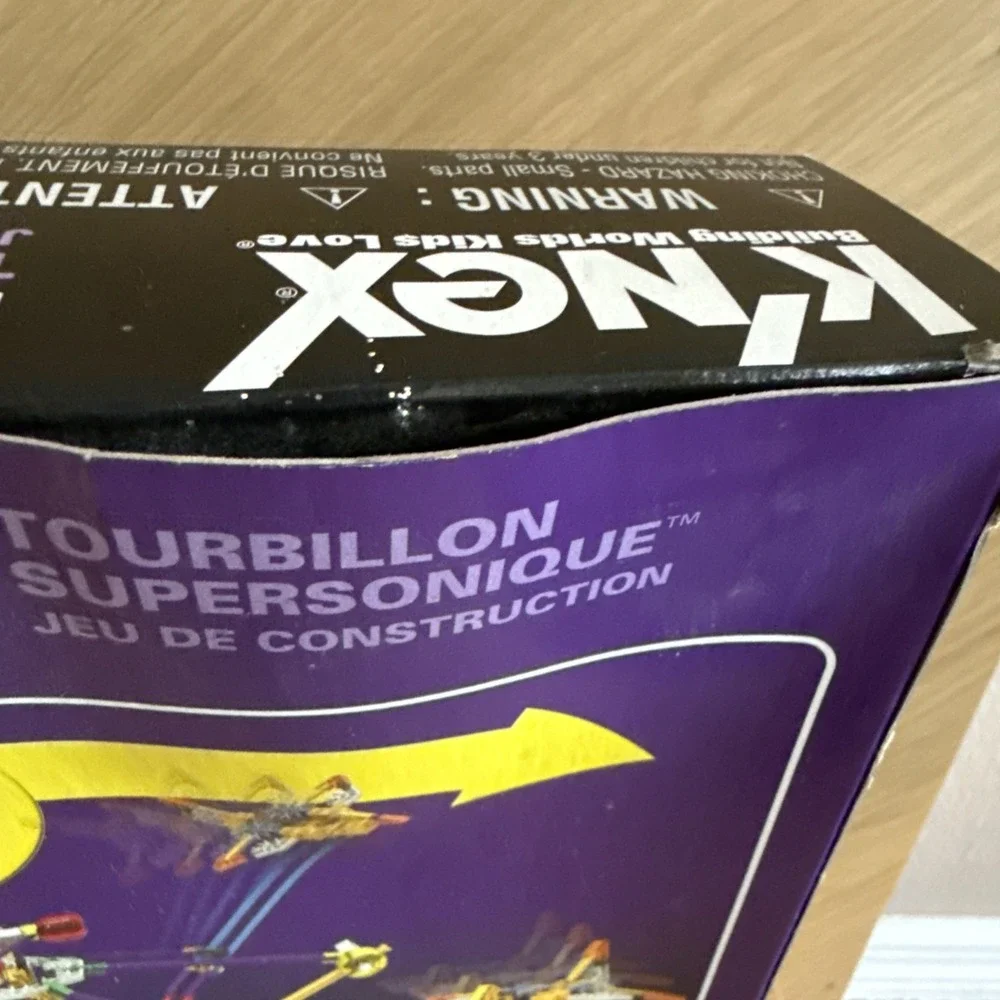 K'nex Supersonic Swirl Building Set - #13410 -‎ 464 Pieces  NIB (damaged Box)